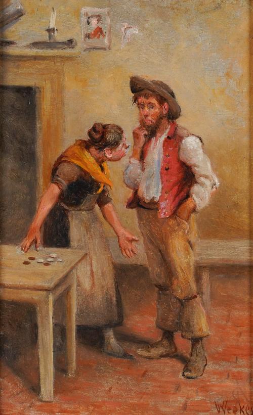 WILLIAM WEEKES (BRITISH, FL. 1856-1904)