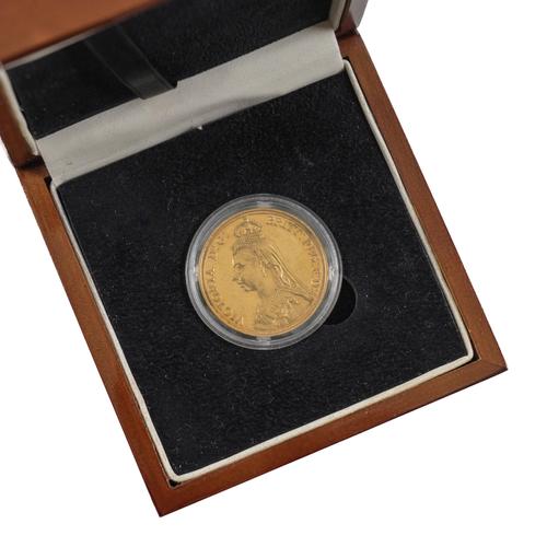 A VICTORIA JUBILEE HEAD TWO POUNDS PIECE