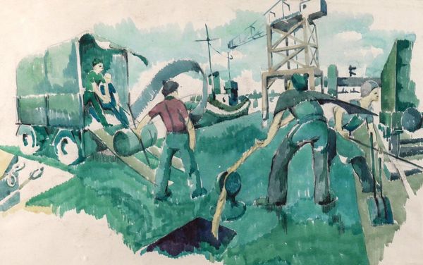 HYWEL HARRIES (WELSH, 1921-1998)
