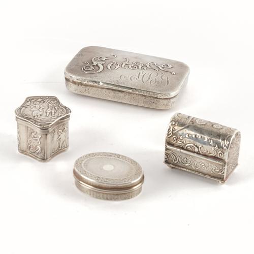A GROUP OF FOUR BOXES (4)