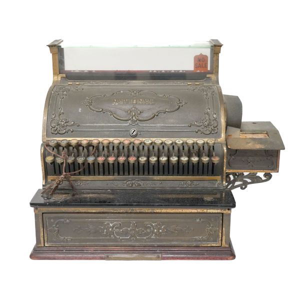 AN AMERICAN  ‘NATIONAL’ CASH REGISTER