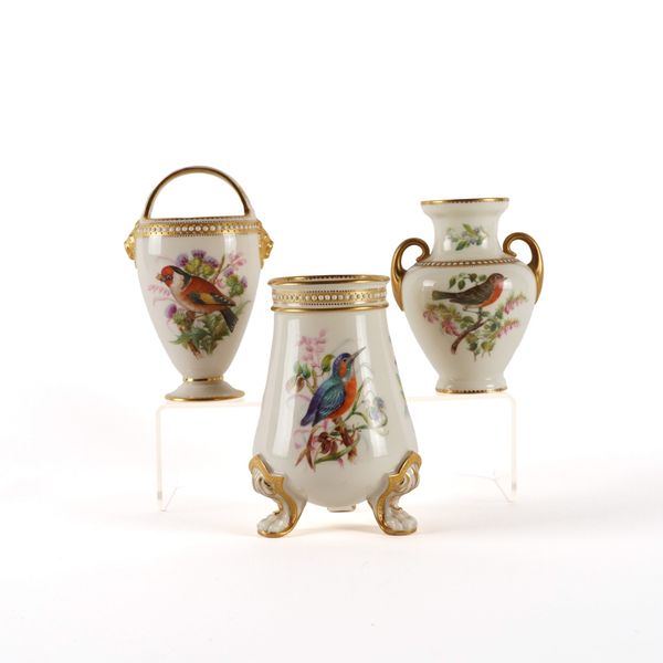 THREE ROYAL WORCESTER VASES (3)