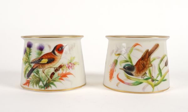 A PAIR OF ROYAL WORCESTER VASES (2)