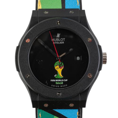 A HUBLOT SUBSTITUTE WATCH BRAZIL FIFA WORLD CUP QUARTZ