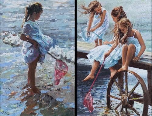 SHERREE VALENTINE DAINES (BRITISH, B. 1959) (2)