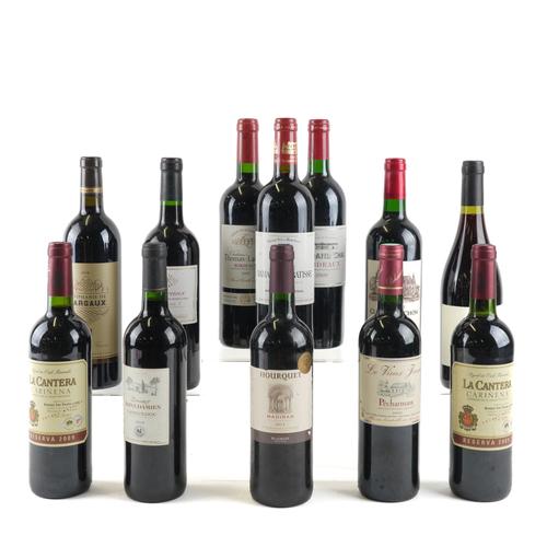 A BOTTLE OF CHATEAU RAMAGE LA BATISSE HAUT MEDOC 2005, A BOTTLE OF L’EPIPHANIE DE MARGAUX 2019 AND TEN OTHERS (12)