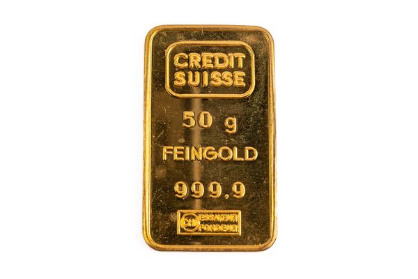 A 50G GOLD INGOT