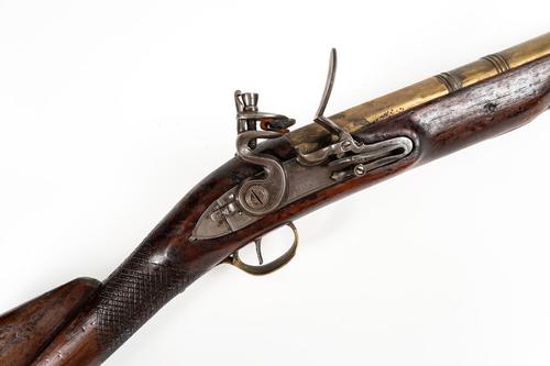 A FLINTLOCK MAIL COACH BLUNDERBUSS BY TERAY