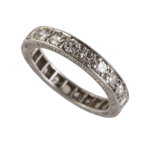 A DIAMOND FULL ETERNITY RING