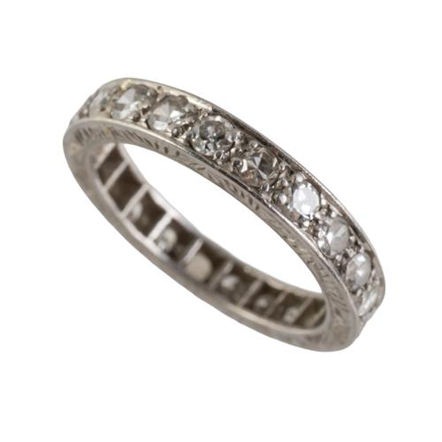A DIAMOND FULL ETERNITY RING