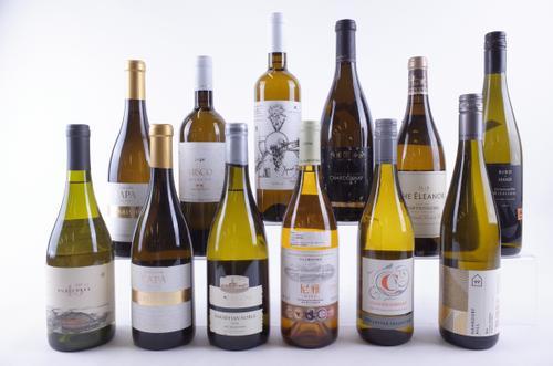 TWELVE BOTTLES VARIOUS WHITE WINE