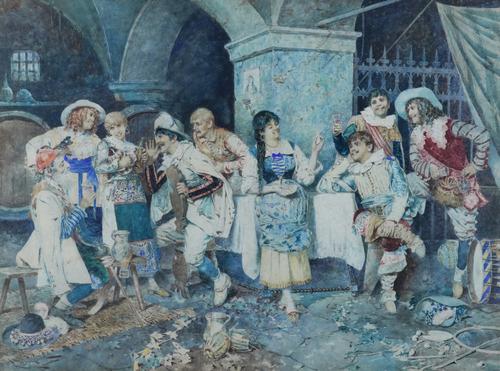 ADELCHI DE GROSSI (ITALIAN, 1852-1892)