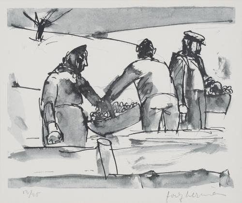 JOSEF HERMAN (BRITISH, 1911-2000) (5)