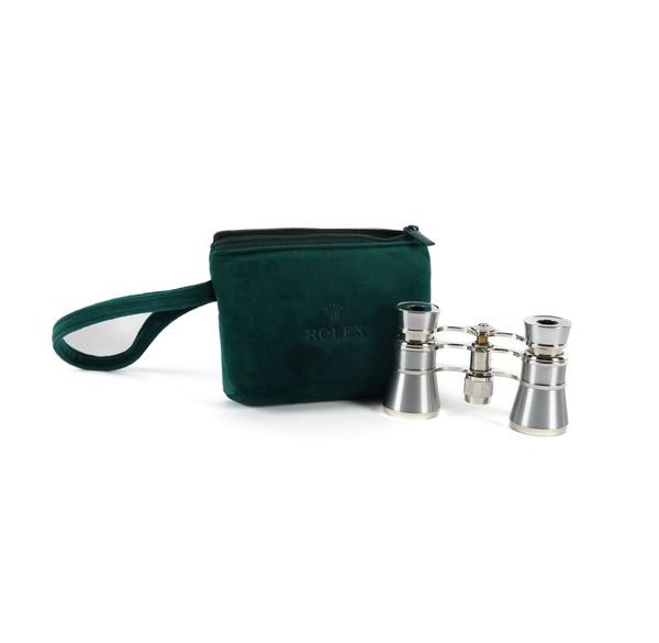ROLEX: A PAIR OF BINOCULARS/OPERA GLASSES