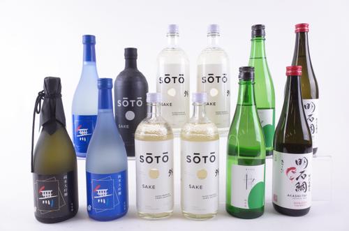 TWELVE BOTTLES SAKE
