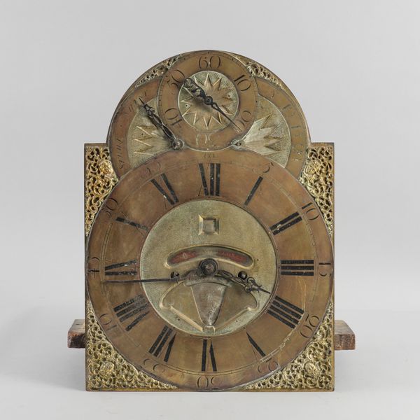 AN INTERESTING GEORGE III LONGCASE CLOCK MOVEMENT