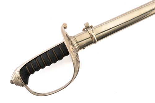 AN EARLY 20TH CENTURY BRITISH 1821 PATTERN VOLUNTEER OFFICER’S SWORD