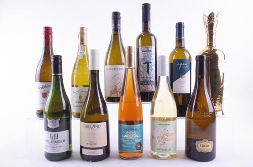 ELEVEN BOTTLES VARIOUS WHITE WINE