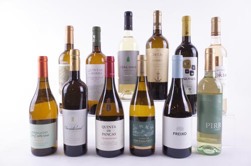 TWELVE BOTTLES PORTUGUESE WHITE WINE