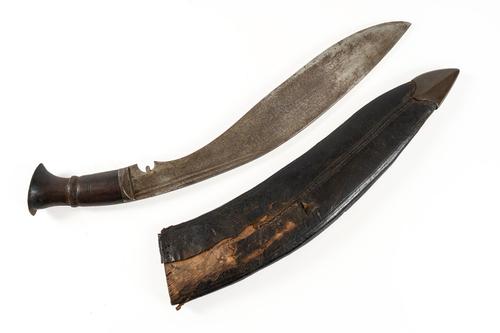 TWO NEPALESE KUKRIS (2)