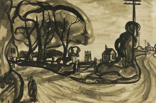 SIR KYFFIN WILLIAMS (BRITISH, 1918-2006)