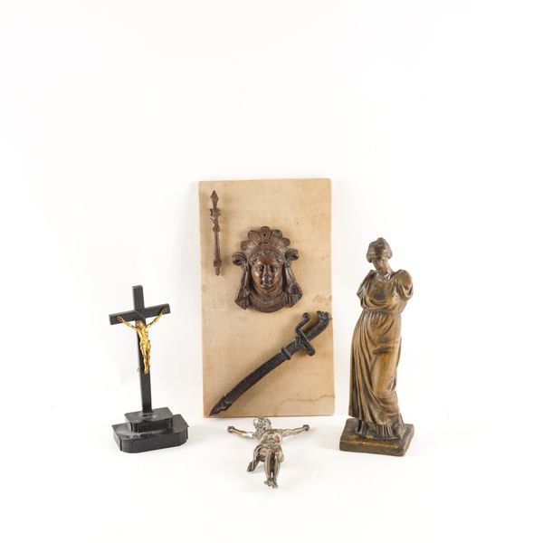 A COMPOSITE FIGURE OF VENUS AND VARIOUS OTHER ITEMS INCLUDING TWO CORPUS CHRISTI (5)