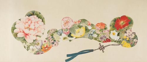 A GROUP OF NINE CHINESE SCROLL PRINTS (9)