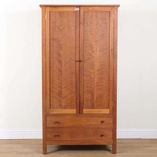 HEAL'S; A MODERN FRUITWOOD WARDROBE