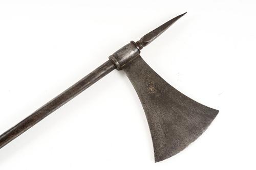 AN INDO-PERSIAN DECORATED WAR AXE
