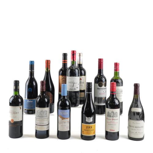 THIRTEEN BOTTLES OF RED WINE INCLUDING A BOTTLE OF VOSNE-ROMANEE 1994 (13)