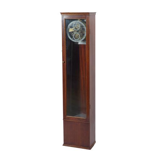 A MAHOGANY WALL REGULATOR