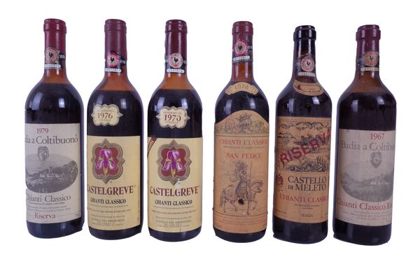 SIX BOTTLES CHIANTI CLASSICO