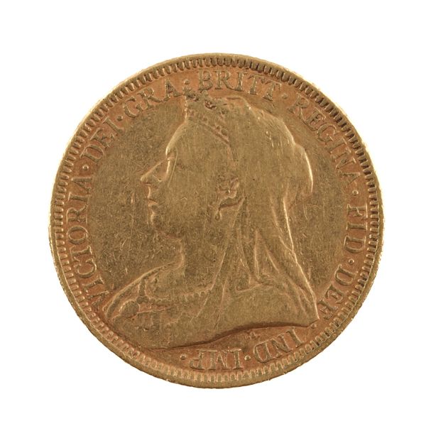 A VICTORIA OLD HEAD SOVERIGN
