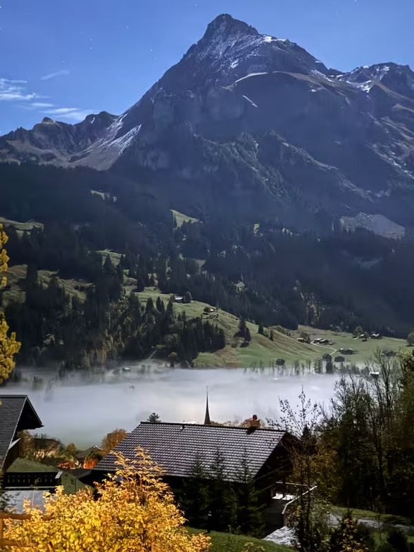 One week stay in the authentic Chalet Saglam in the heart of the Swiss Alps in Gsteig bei Gstaad