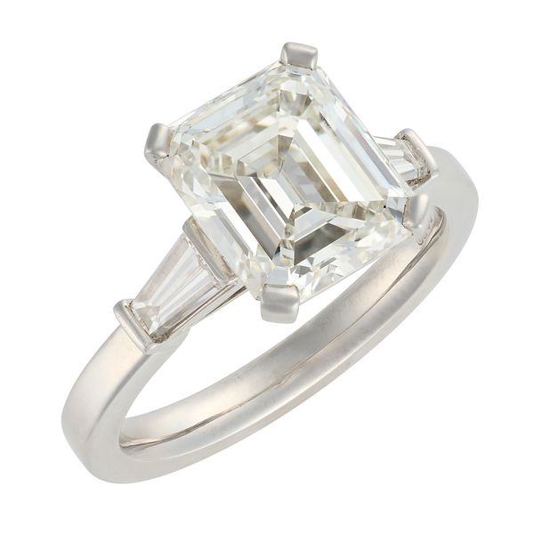 A DIAMOND SOLITAIRE RING