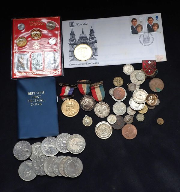 A COLLECTION OF COINS