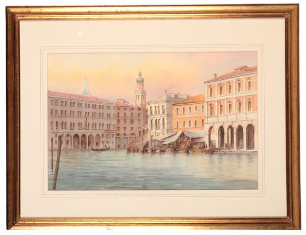 20TH CENTURY SCHOOL A pair of Venetian scenes