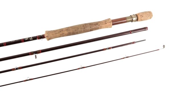 A HARDY SOVEREIGN FOUR PIECE SALMON FLY ROD