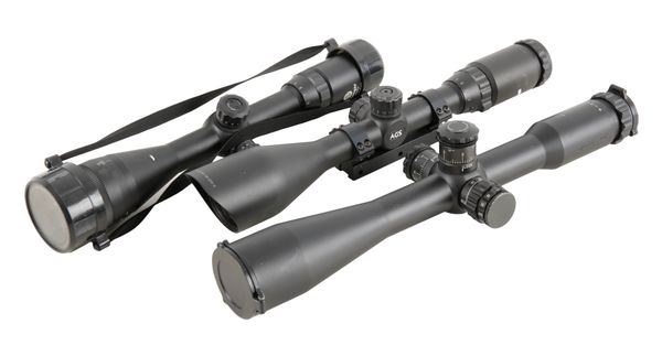 A VIPER 10X44 RIFLE SCOPE