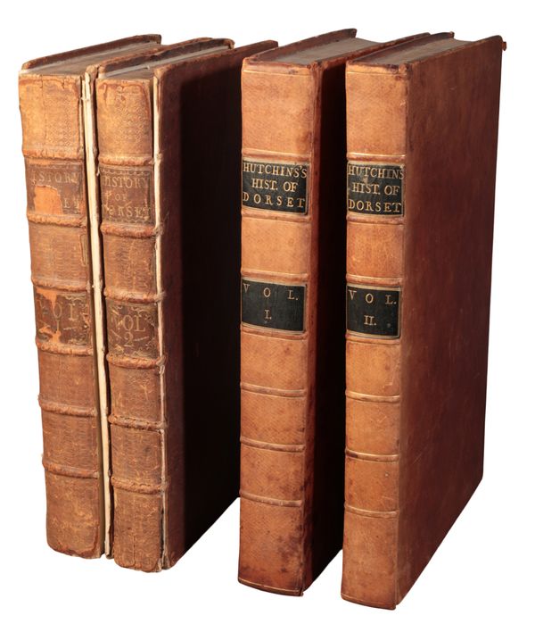 HUTCHINS, JOHN - TWO COPIES OF ‘THE HISTORY AND ANTIQUITIES OF THE COUNTY OF DORSET’