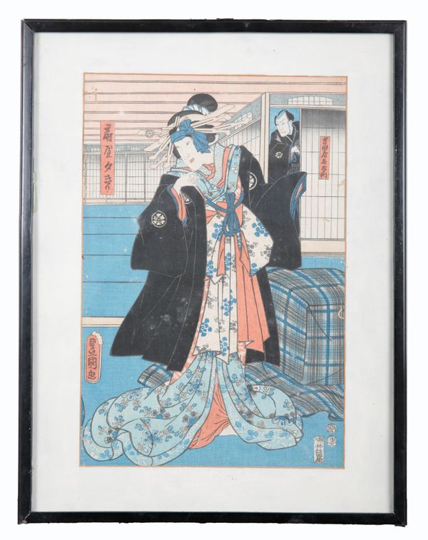 TWO JAPANESE WOODBLOCK PRINTS