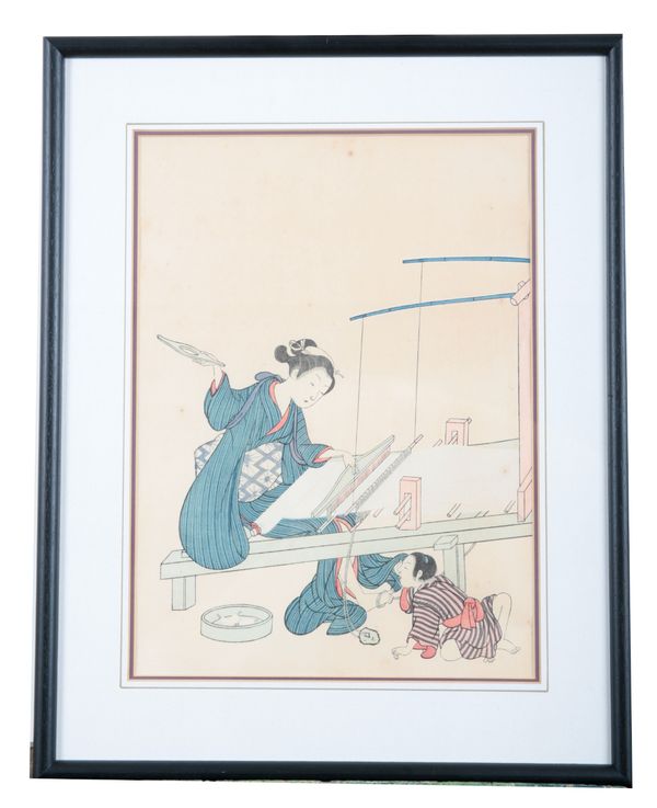 TWO JAPANESE WOODBLOCK PRINTS