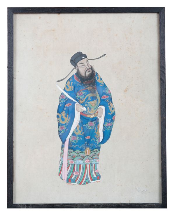 A CHINESE PORTRAIT OF A COURT OFFICIAL