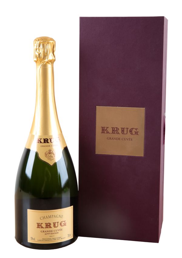 KRUG GRAND CUVEE 167TH EDITION VINTAGE CHAMPAGNE