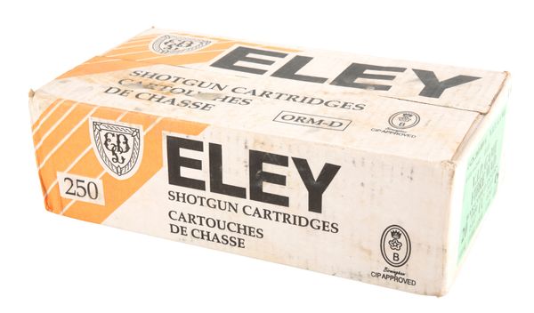 A QUANTITY OF ELEY V.I.P GAME FIBRE WAD CARTRIDGES