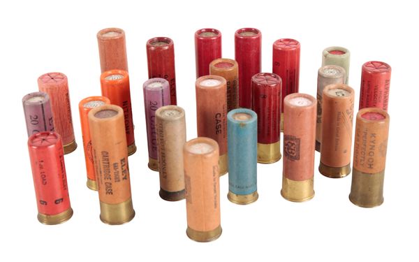 A QUANTITY OF MIXED PAPER 12 BORE COLLECTORS CARTRIDGES