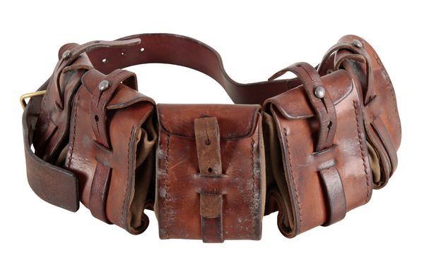 A WWI SWEDISH AMUNITION / MAUSER BELT