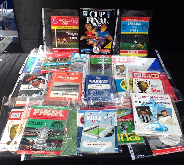 WORLD CUP 1966 FOOTBALL PROGRAMMES