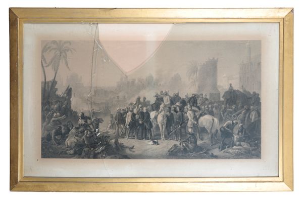 CHARLES GEORGE LEWIS (1808-1880) 'The Relief of Lucknow'