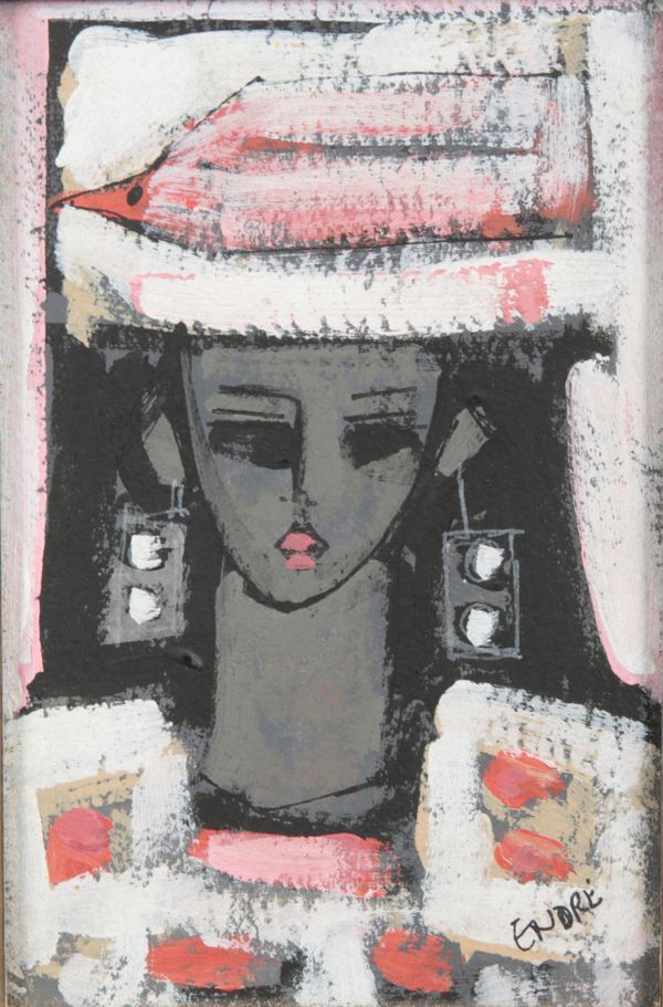 *ENDRE RÖDER (B.1933) 'A Penny for Your Thoughts'